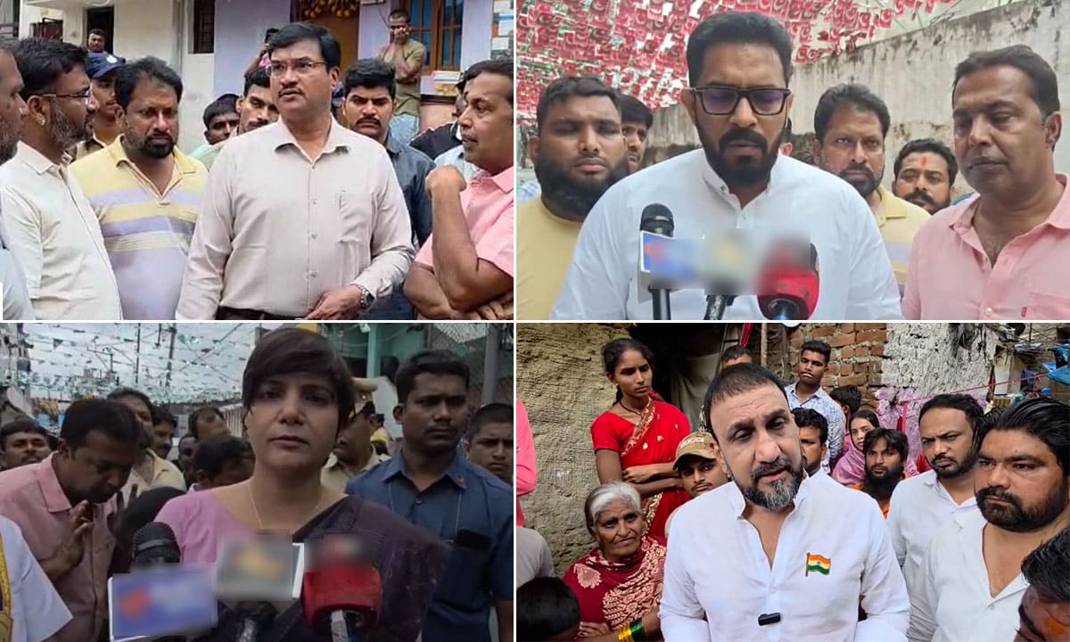 Afzal Sagar Nala Tragedy: Search on for Missing, HYDRAA Commissioner, Collector & Leaders Review Situation