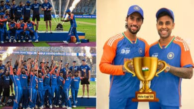 Asia Cup 2025: No Trophy, No Problem – Indian Players Celebrate Without Trophy, Pics Go Viral