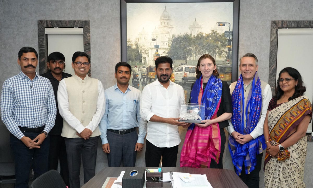 Revanth urges British companies to join as partners in the Musi Rejuvenation project.