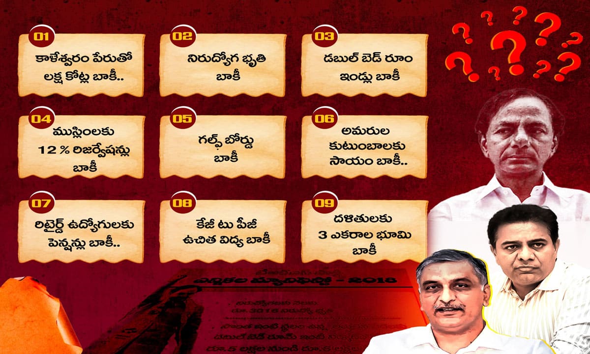Telangana Congress Highlights Rs 8 Lakh Crore Pending Liabilities Left by Former BRS Government