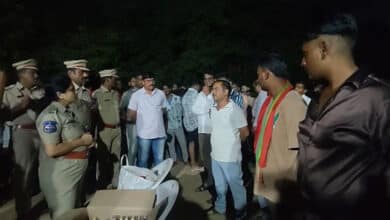 Cordon Search in Ahmedguda, Malkajgiri: 50 Bikes, 2 Autos, Car Seized; 4 Offenders Identified