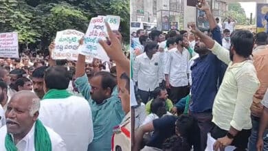 Tension in Hyderabad as Farmers Rally Against Land Acquisition for RRR