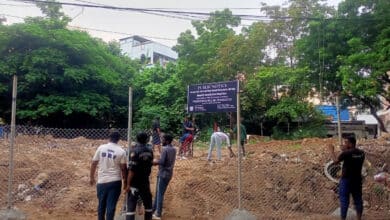 HYDRAA Cracks Down on Encroachments, 1,600 Sq. Yards of Park Land Secured in Moosapet