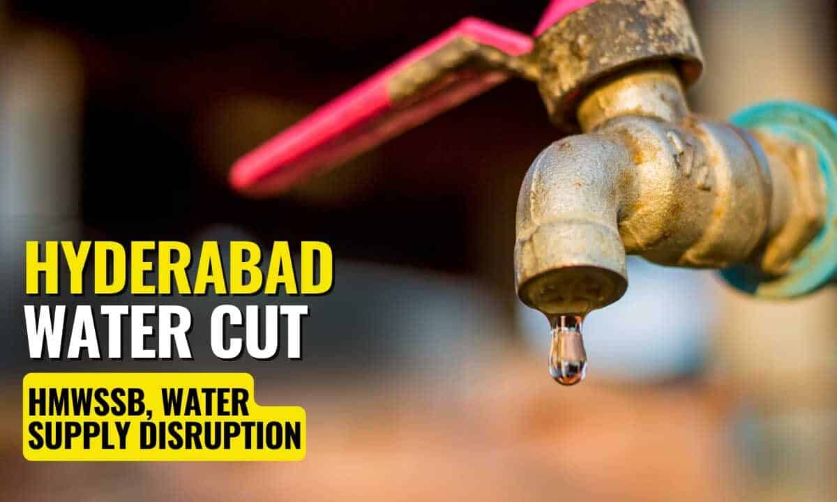 Hyderabad residents are advised to store water as a major pipeline repair will cause a 24-hour supply disruption. (Representative Image)