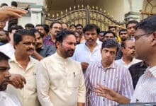 Union Minister Kishan Reddy Visits Afzal Sagar, Promises Permanent Solution to Flood Woes