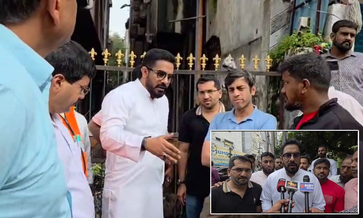 After Afzal Sagar Incident, Drain Widening in Nampally to Begin Soon: AIMIM MLA Majid Hussain