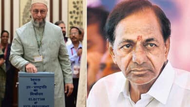 India’s Vice-Presidential Voting Concludes: AIMIM Chief Asaduddin Owaisi Casts Vote, BRS Abstains