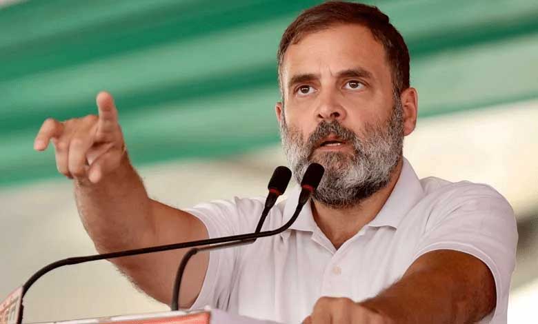 Rahul Gandhi urges PM Modi to announce relief package for flood-hit states