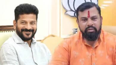 Raja Singh Hails Peaceful Ganesh Nimajjan, Credits CM Revanth Reddy