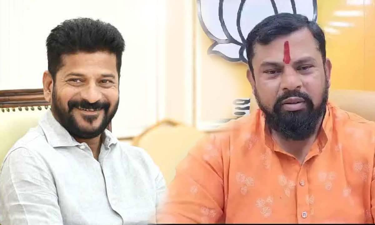 Raja Singh Hails Peaceful Ganesh Nimajjan, Credits CM Revanth Reddy