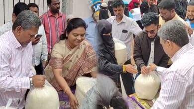 AIMIM Distributes Relief Kits to Rain-Hit Families in Hakeempet