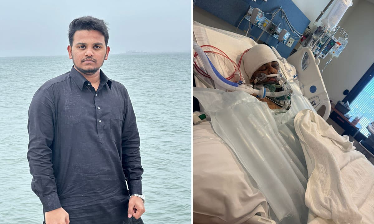 Hyderabad Student Critically Injured in US Road Accident