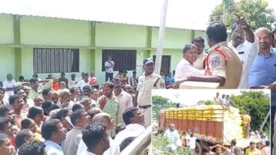Farmers Protest in Ranga Reddy After Pre-Dawn Queues for Urea Yield Empty Hands
