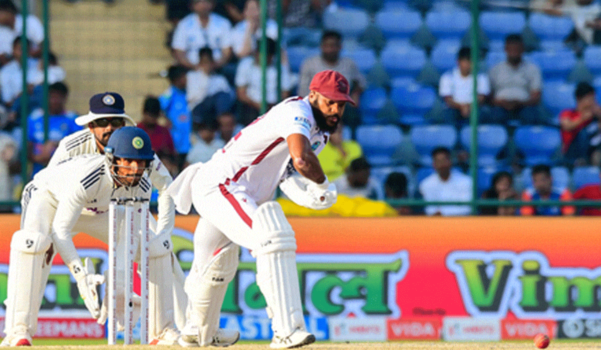 2nd Test: Campbell makes 115 as WI reach 252/3 at lunch on Day 4, trail India by 18 runs