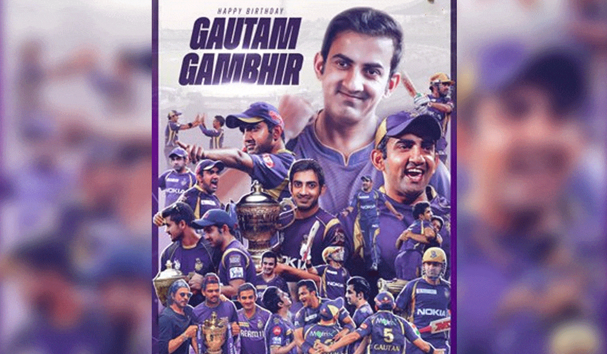 Gambhir turns 44; receives warm wishes from teammates and BCCI