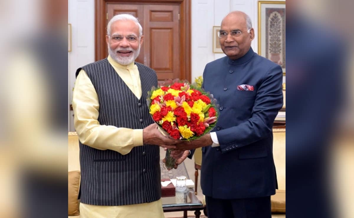 PM Modi extends brithday wishes to former President Ram Nath Kovind