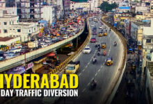 Traffic diversions will be in effect around Hyderabad's Hussain Sagar Lake for Durga idol immersion processions.