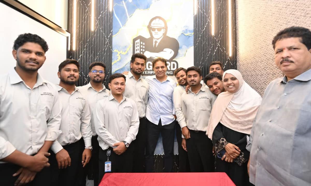 KTR Encourages Borabanda Youth Start-Up, Extends First Work Order
