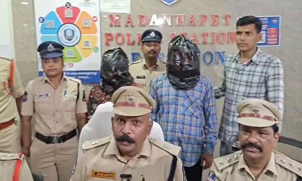 Madannapet Police Crack 7-Year-Old Girl’s Murder, Uncle and Aunt Nabbed