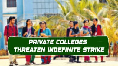 Private Colleges Threaten Indefinite Strike from Oct 13 Over ₹10,000 Cr Fee Dues