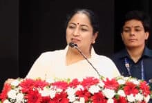 Delhi CM Rekha Gupta performs 'Kanya Pujan' at girls’ school