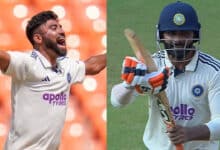 Jadeja, Siraj Shine as India Crush West Indies by Innings and 140 Runs in First Test